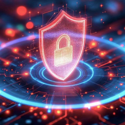 cybersecurity-concept-shield-with-lock-futuristic-neon-design Compliance-Ready Web Application Firewall